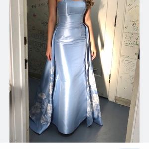 Blue Sherri hill gown